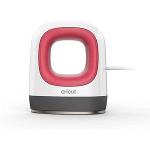 Mini Heat Press Ceramic-Coated Heat Plate, Compact & Lightweight, Raspberry